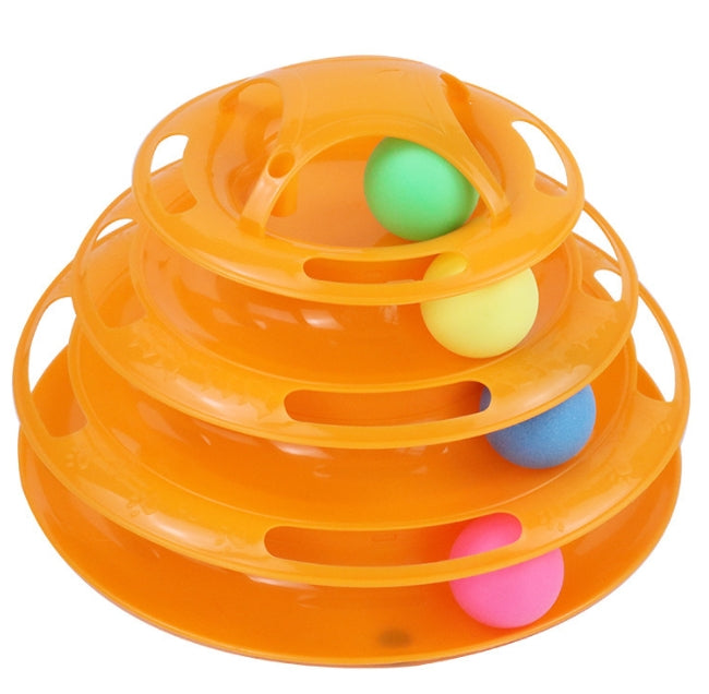 Feline Fun Tower - Triple Level Play