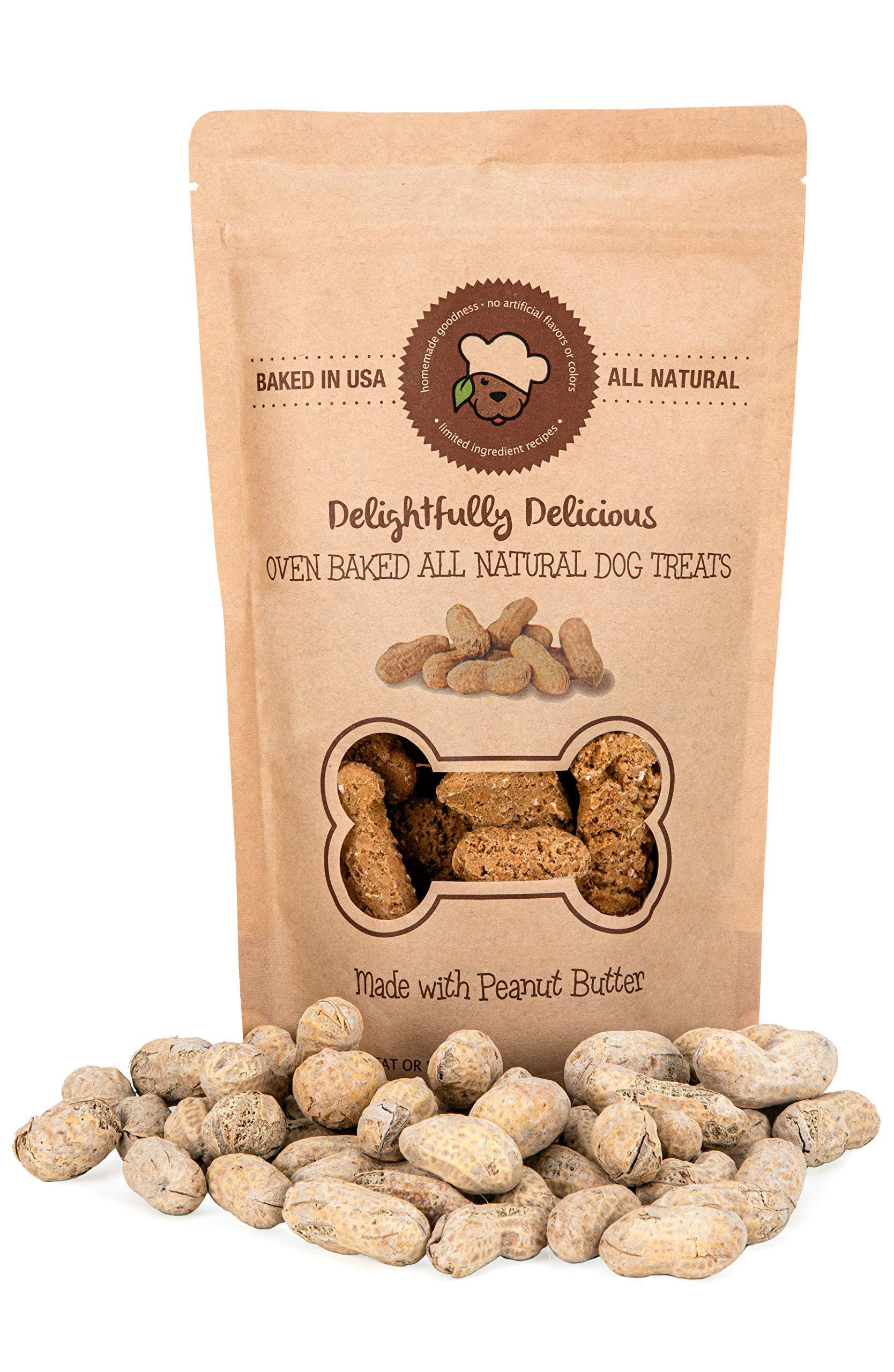 USA-Made Peanut Butter Dog Biscuits