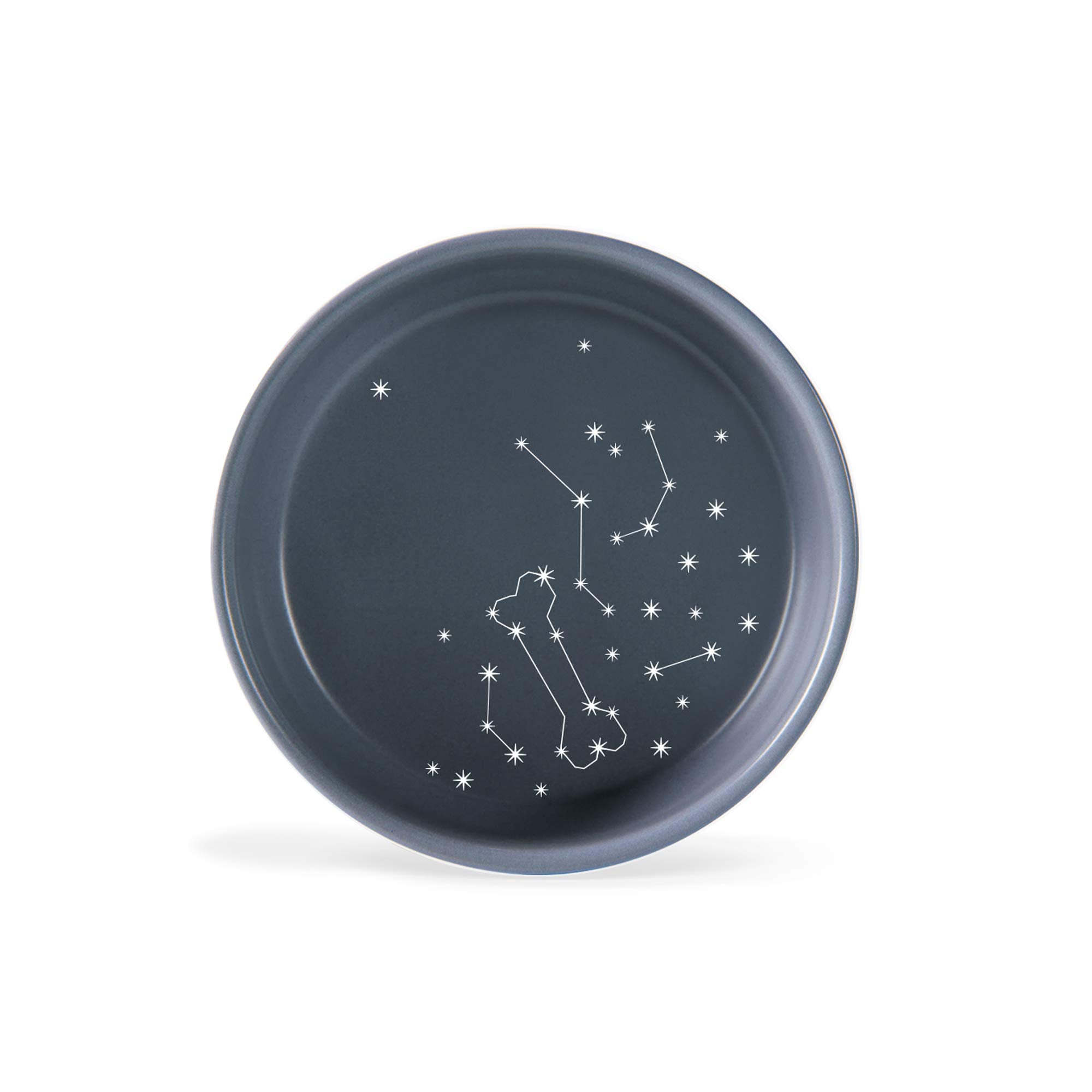 Celestial Navy Small Pet Bowl