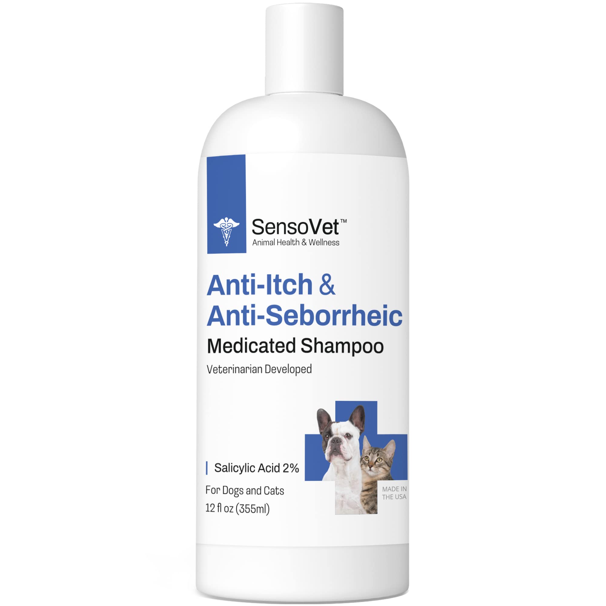 ItchEase Medicated Pet Shampoo 12 Oz
