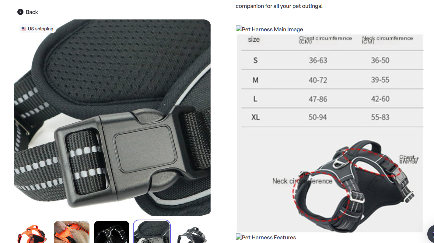 All-Weather Comfort Pet Harness
