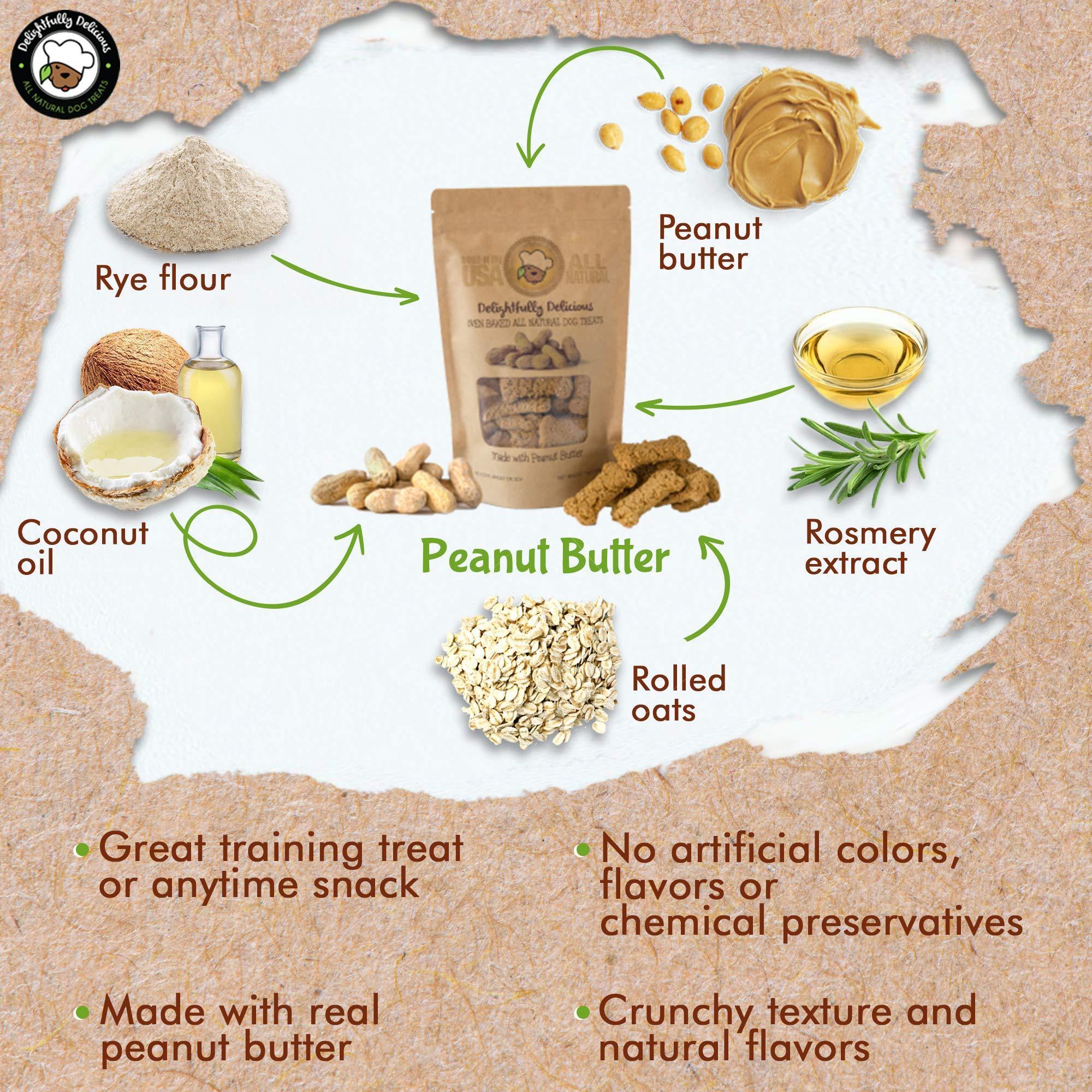 USA-Made Peanut Butter Dog Biscuits
