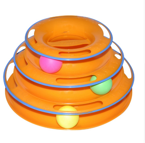 Feline Fun Tower - Triple Level Play