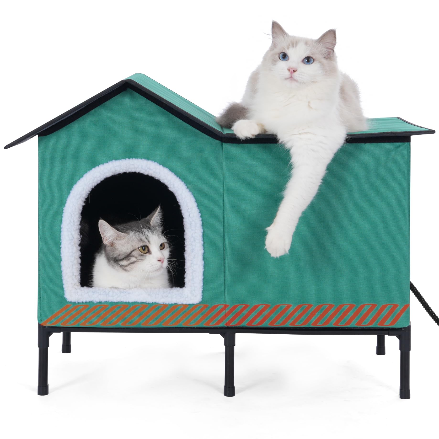 Winter Warmth Cat House: Insulated Outdoor Shelter