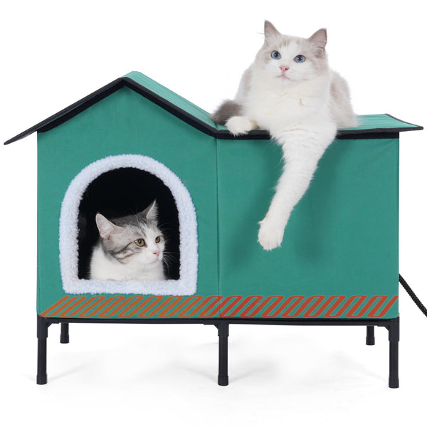 Winter Warmth Cat House: Insulated Outdoor Shelter