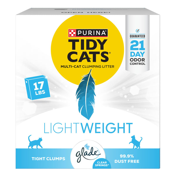 Purina Tidy Cats Multi-Cat LightWeight litter- 17 lb