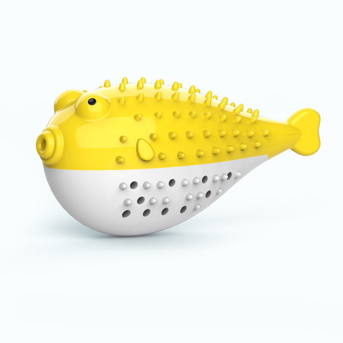 Minty Pufferfish Dental Cat Toy