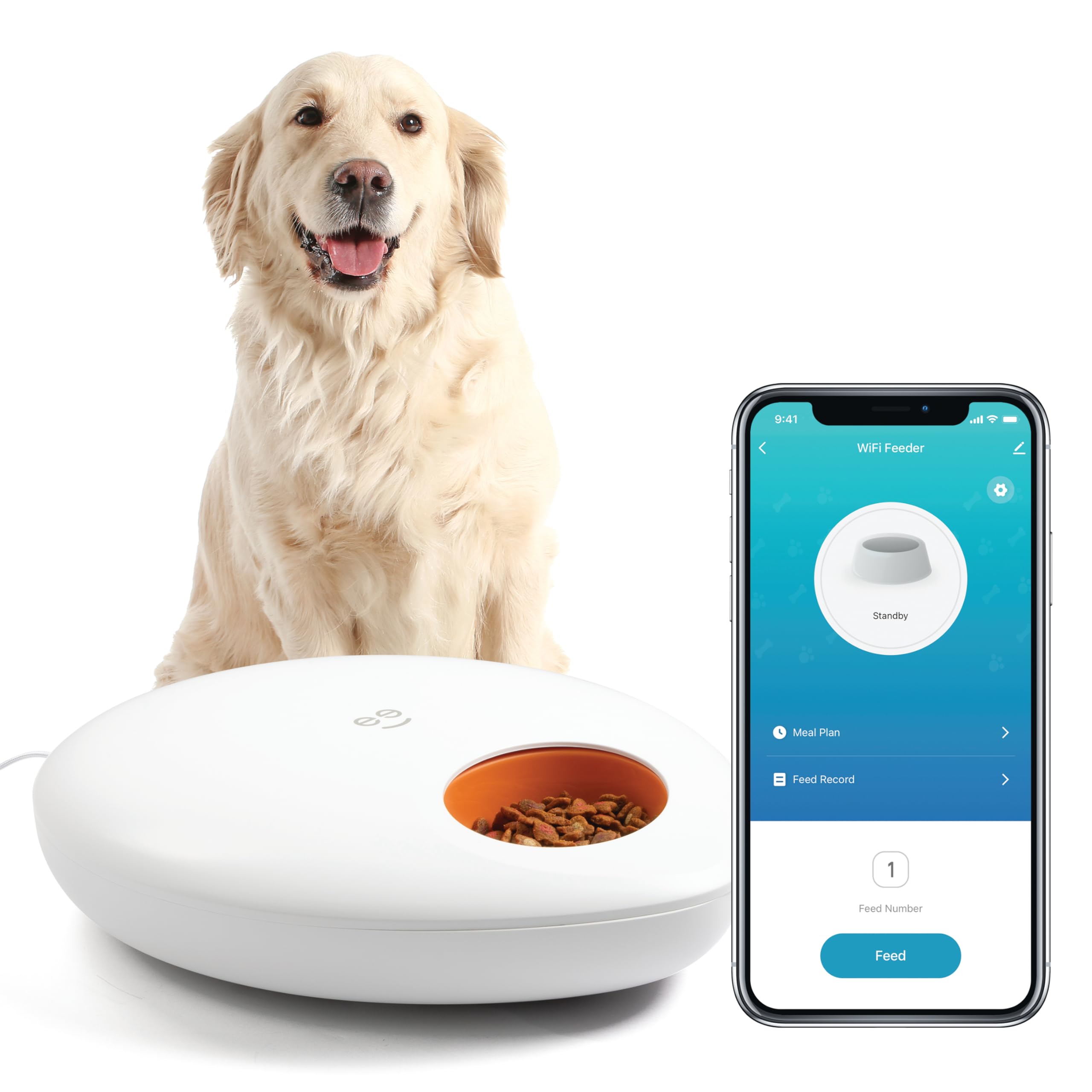 Pet Feeder: Voice-Activated & App-Controlled