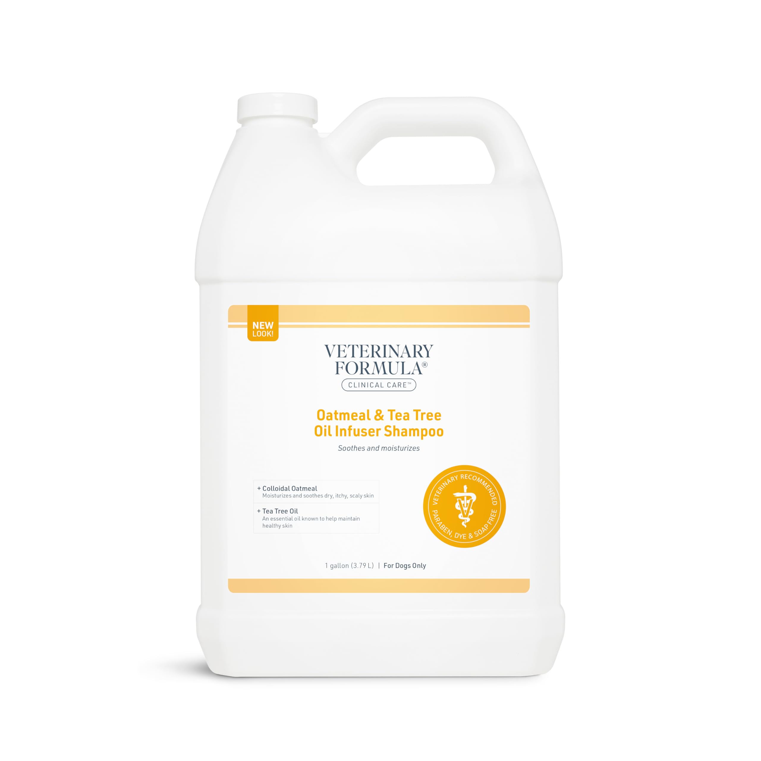 Soothing Medicated Oatmeal Dog Shampoo, 128 oz