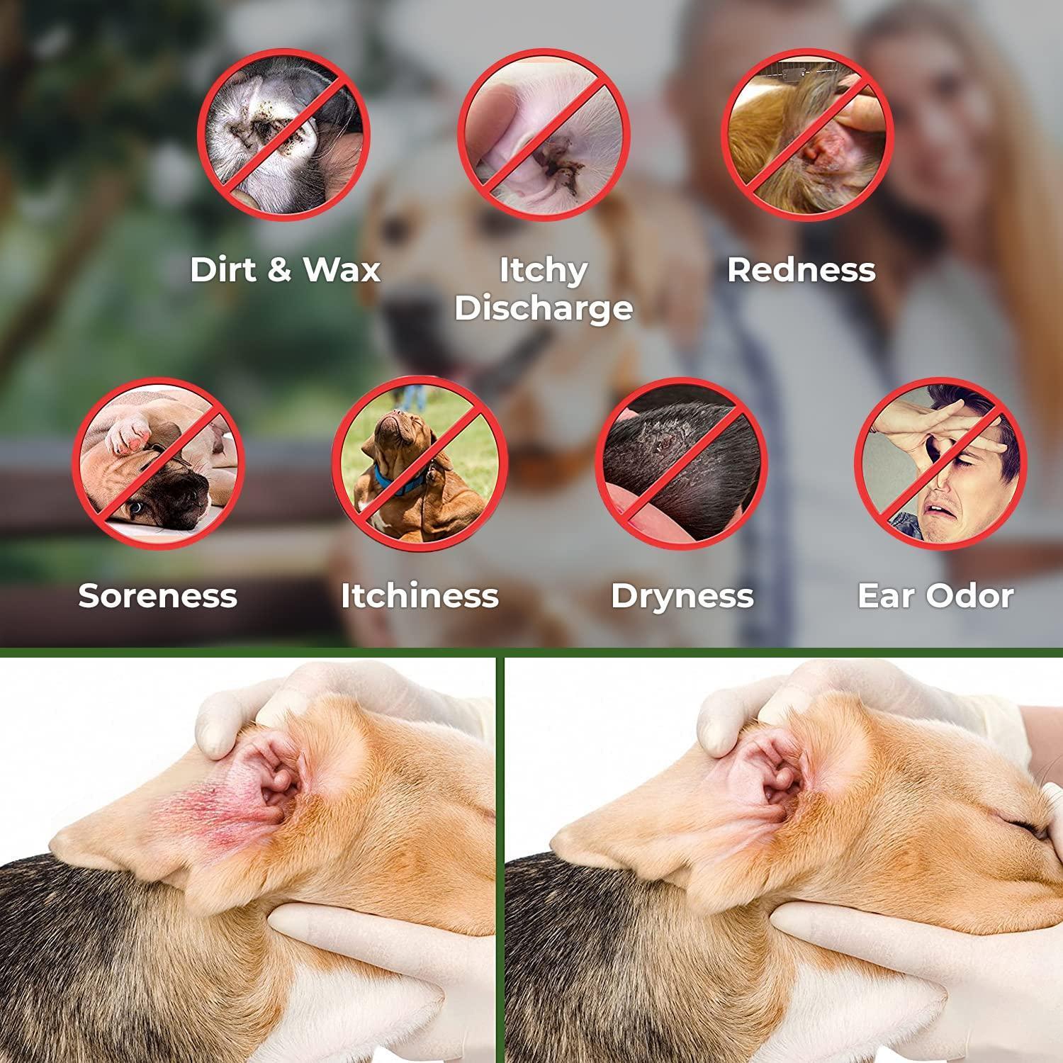 Pet Ear Cleansing Wipes 100 Count - All Breeds