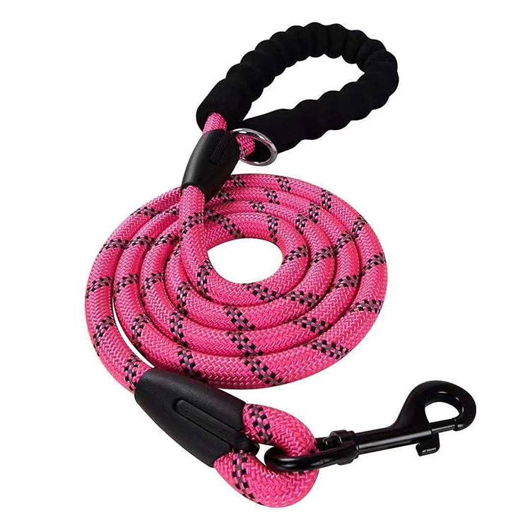 Reflective Dog Rope Lead with Padded Handle