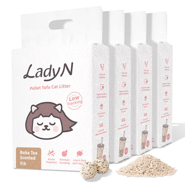 Boba Tea Scented Clumping Tofu Cat Litter
