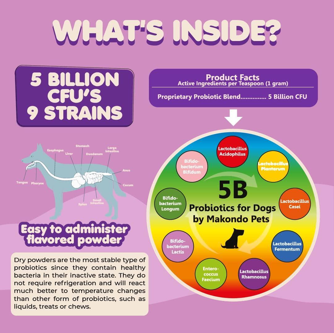 Canine 9-Strain Probiotic Blend 5B CFU