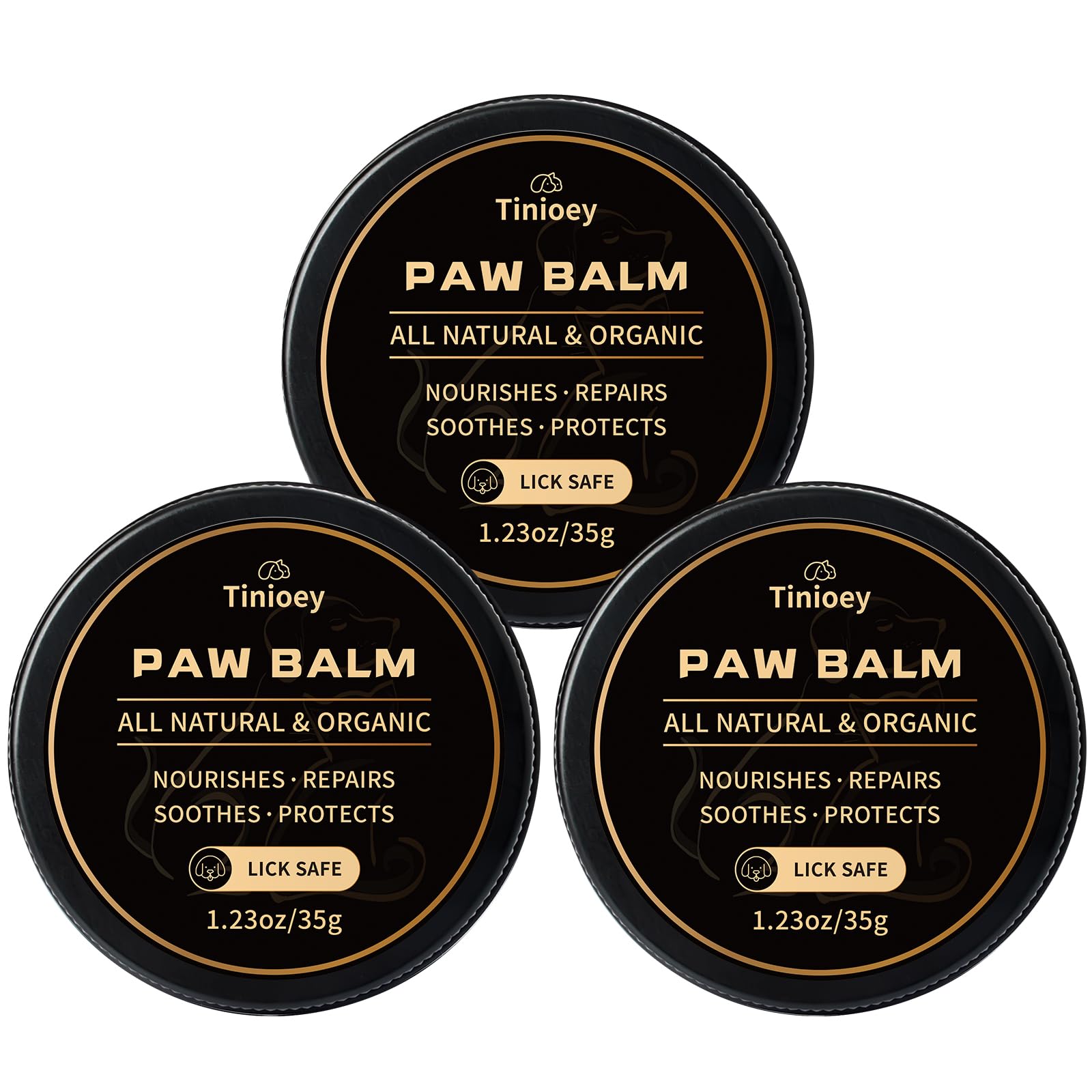 Paws & Snout All-Natural Balm Trio