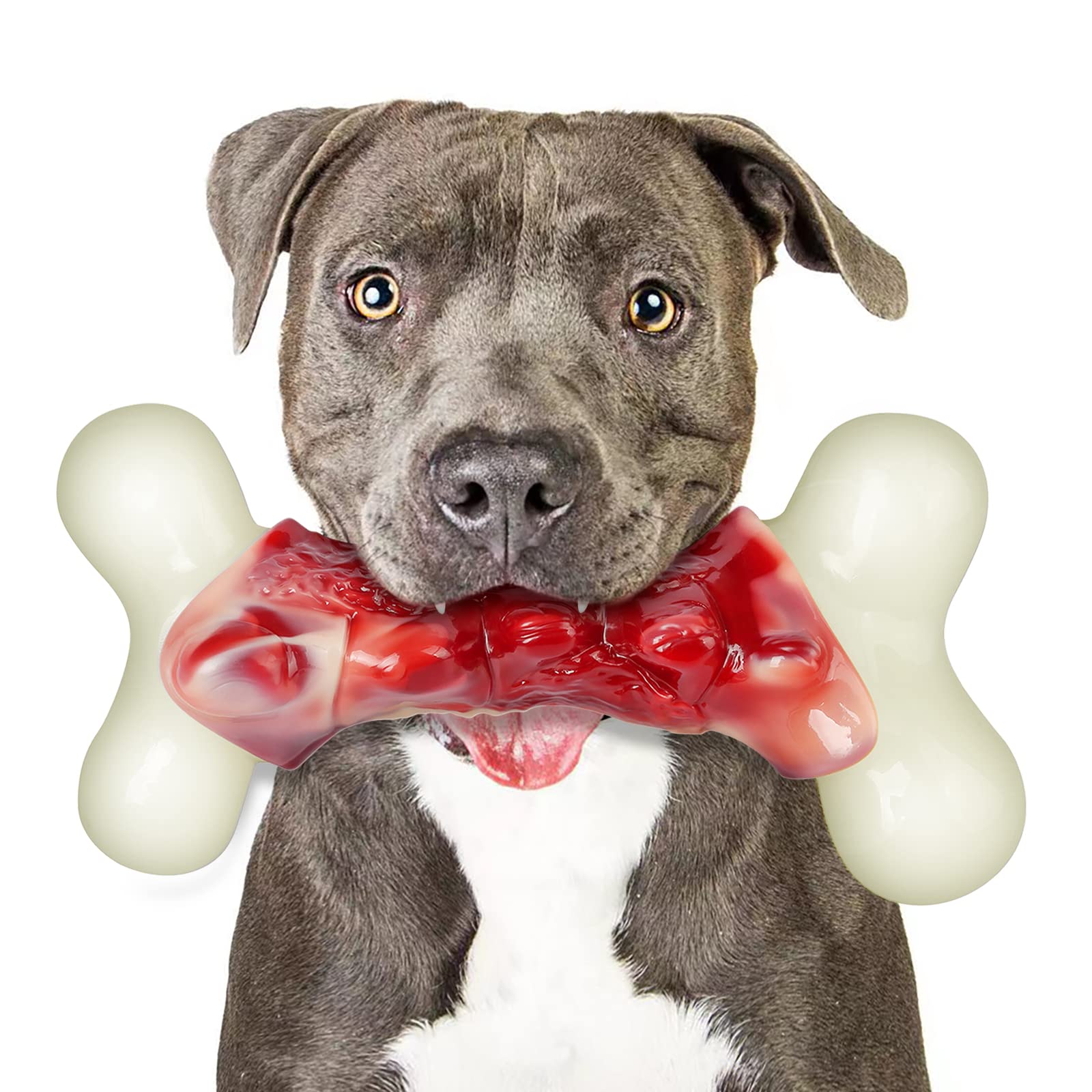 Indestructible Bacon-Flavored Dog Chew