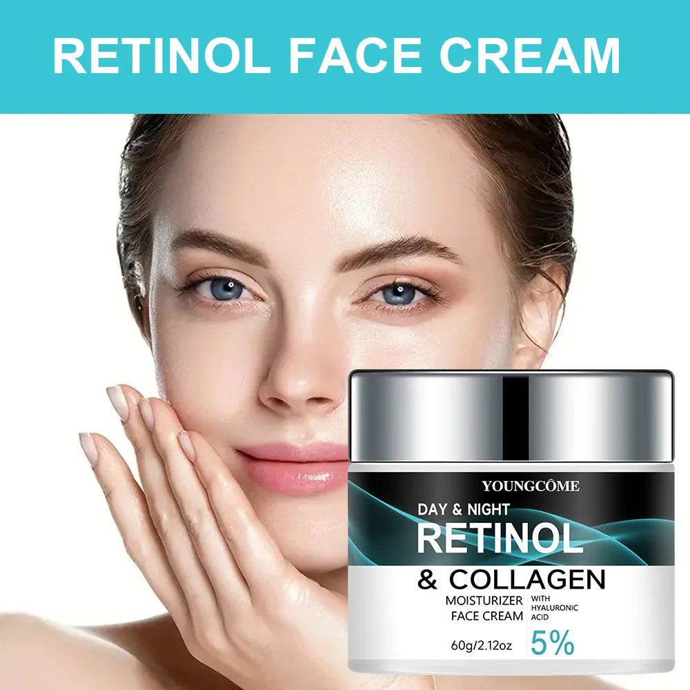 YOUNGCOME Retinol Cream Promotes Skin Elasticity And Luster Nourishing Nourishing And Locking Moisture To Improve Skin Texture