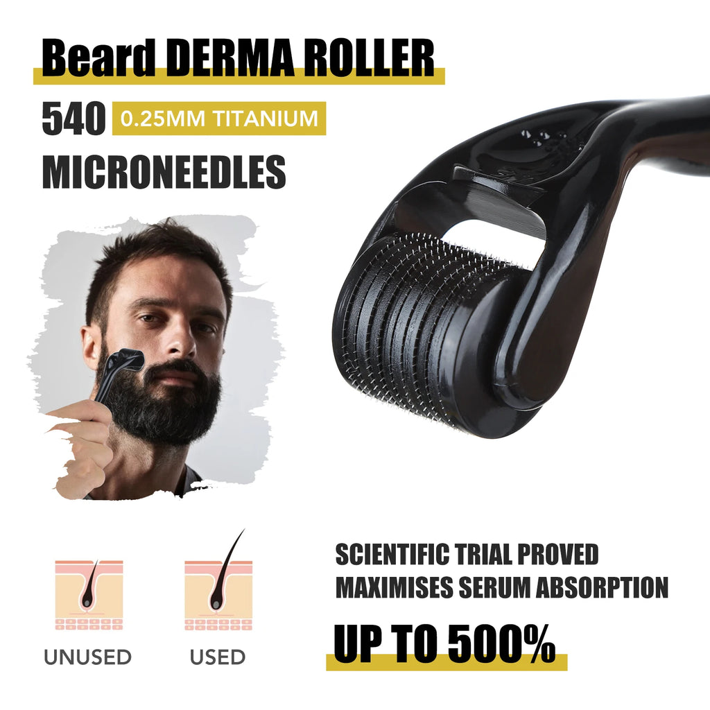 5pcs Beard Growth Kit Men Barbe Hair Enhancerbeard Essentiall Oil Beard care Leave-in Conditioner,Double Sided Comb Beard Cream