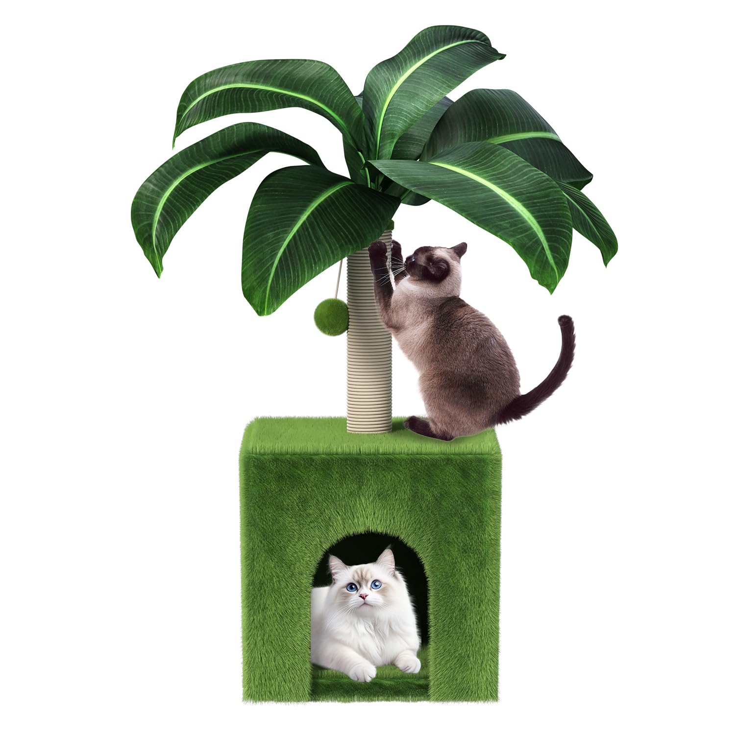 Palm Condo Cat Tree with Scratching Post