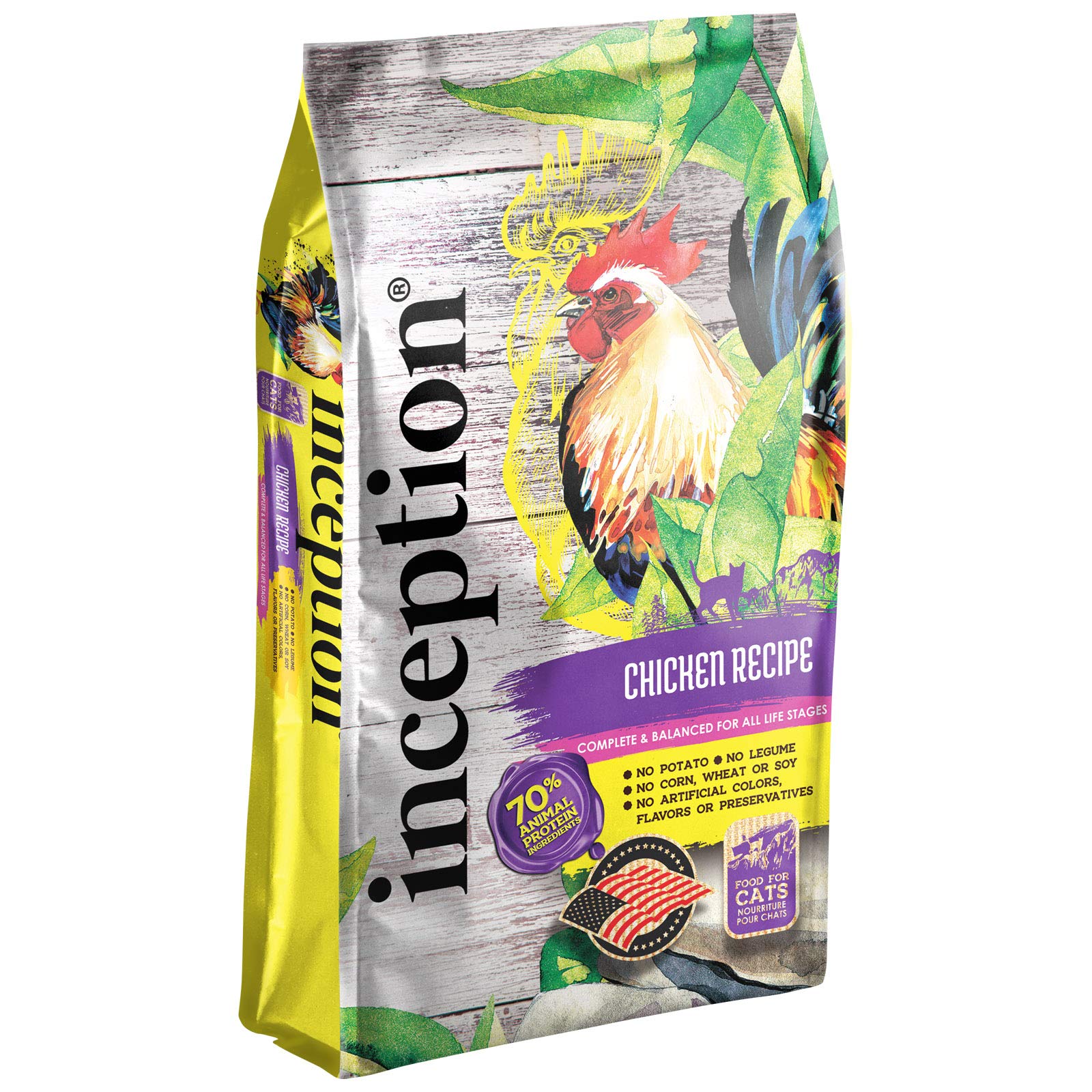 Inception Chicken Essence Dry Cat Food - 4 lb