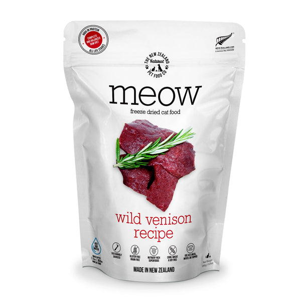Natural High Protein Venison Cat Food 9.9 oz