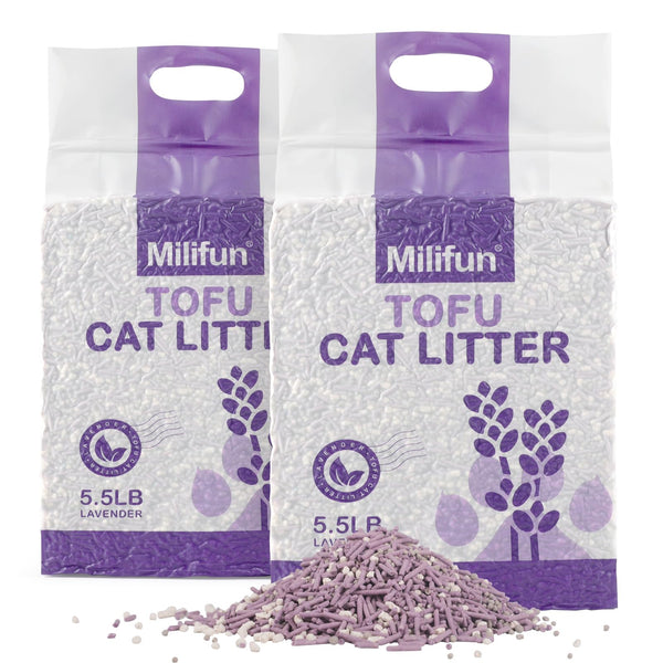Lavender Fresh Clumping Tofu Cat Litter