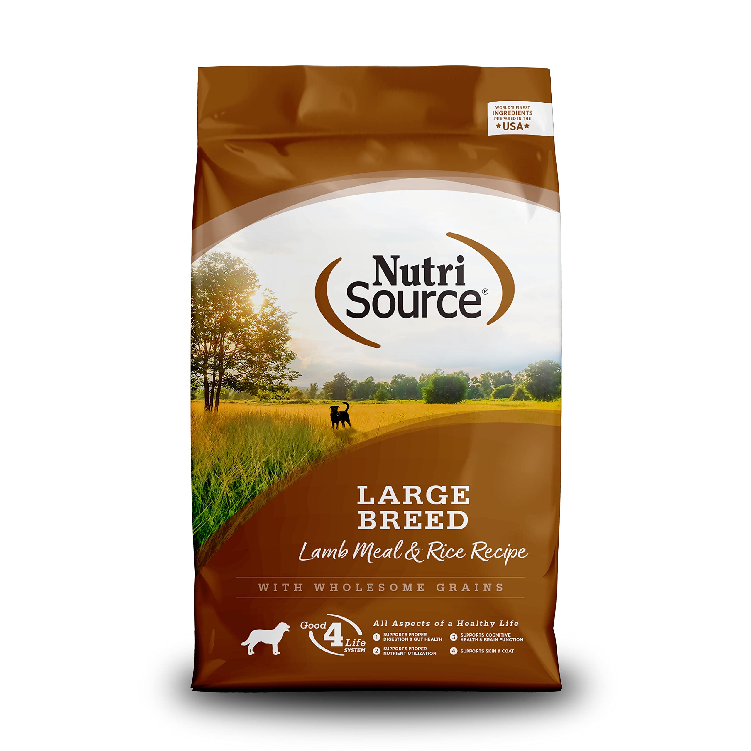 NutriSource Large Breed Lamb & Rice Adult Dog Food 30LB