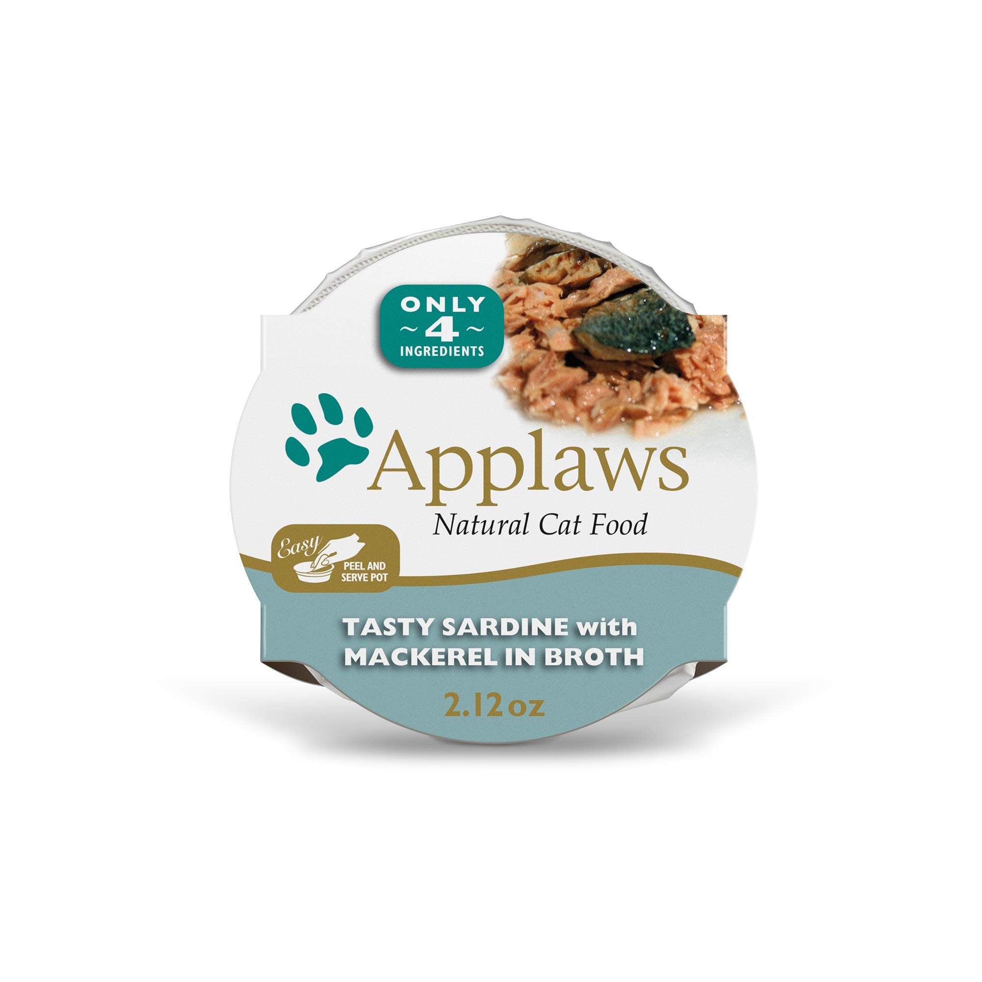 Applaws Pure Wet Cat Food 18-Pack Sardine & Mackerel