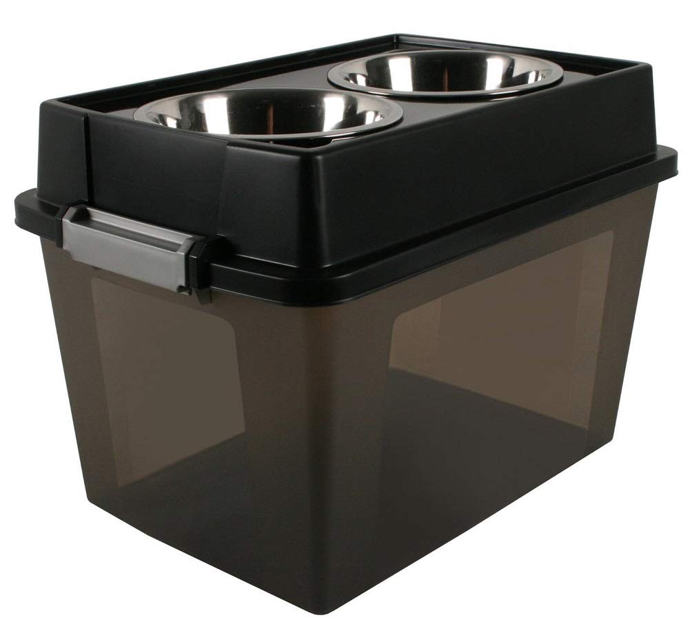2-in-1 Elevated Pet Feeder & Storage