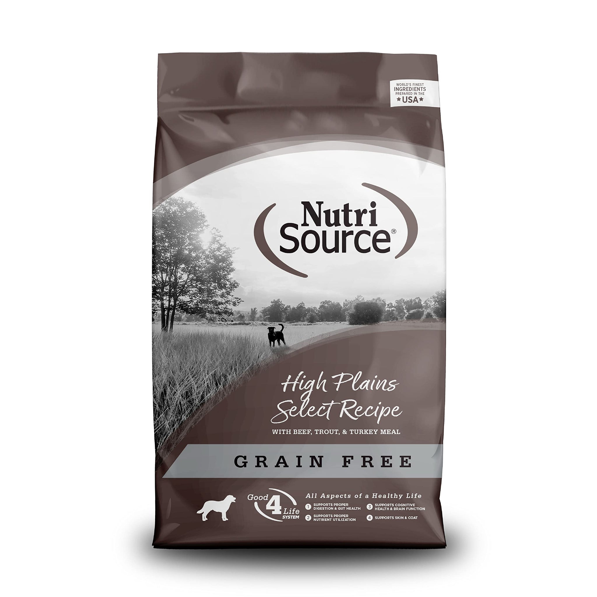 NutriSource Premium Beef & Trout Grain-Free Dog Food