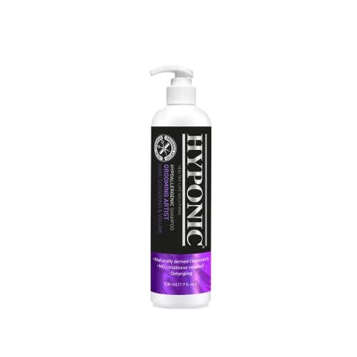 HYPONIC Pure Touch Shampoo - Gentle Pet Care for Groomers (17.9 oz)