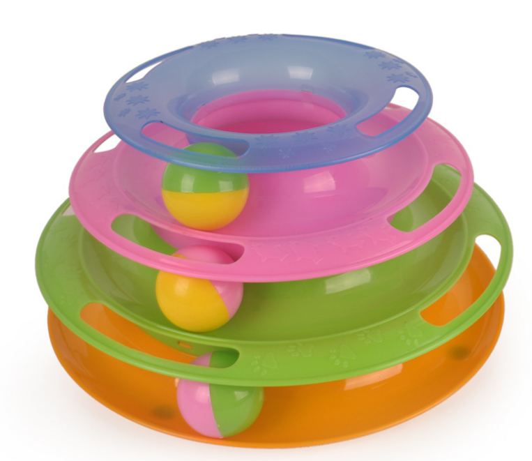 Feline Fun Tower - Triple Level Play