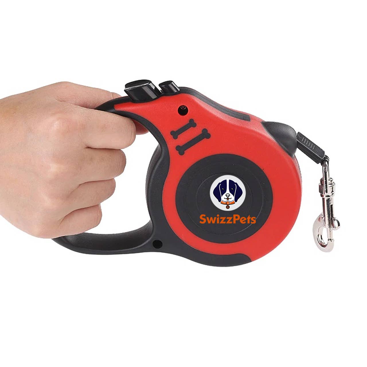 SWIZZPETS™ Retractable Dog Lead Extending Leash Tape Cord