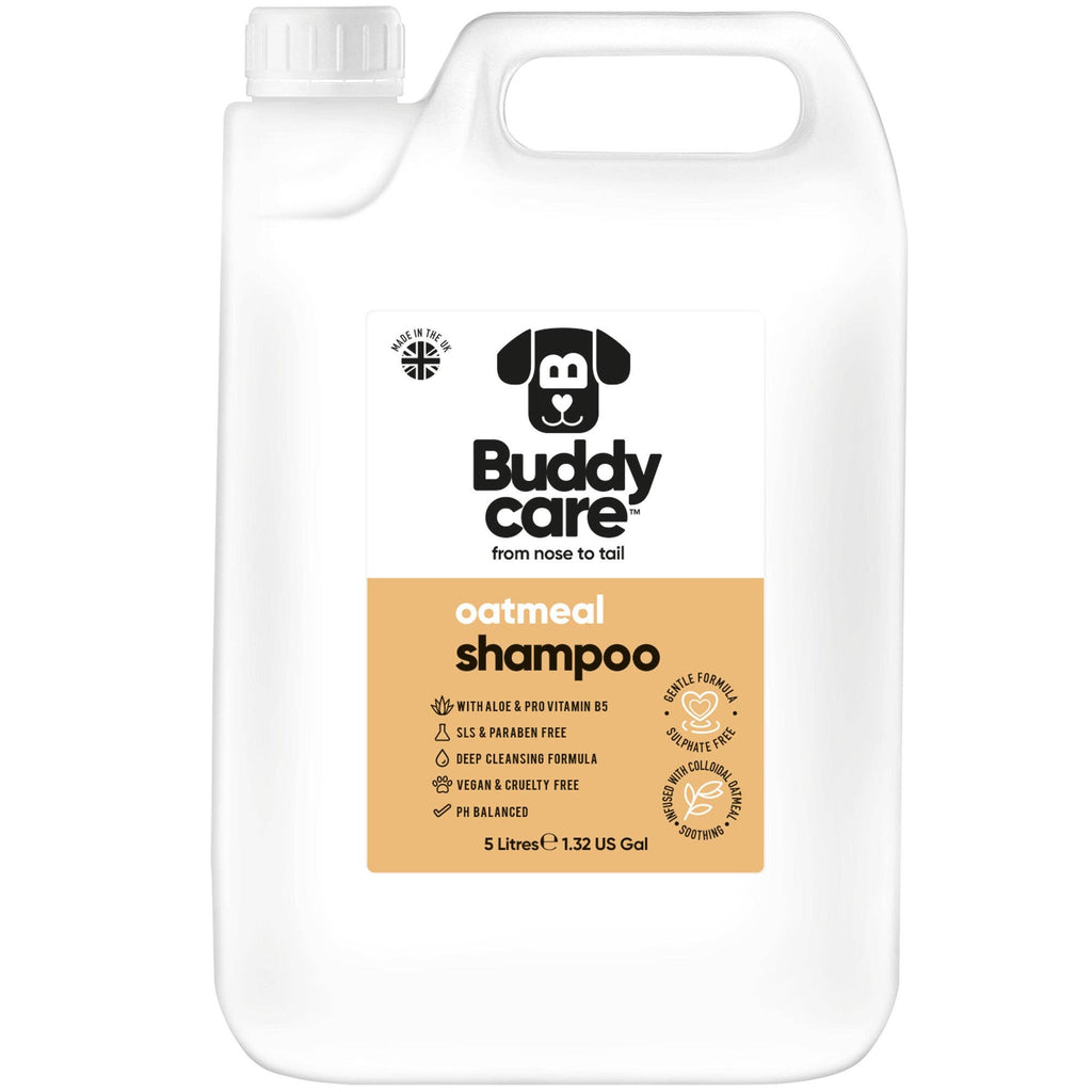 Buddycare Dog Shampoo - Oatmeal - 5L / 1.32 Gal